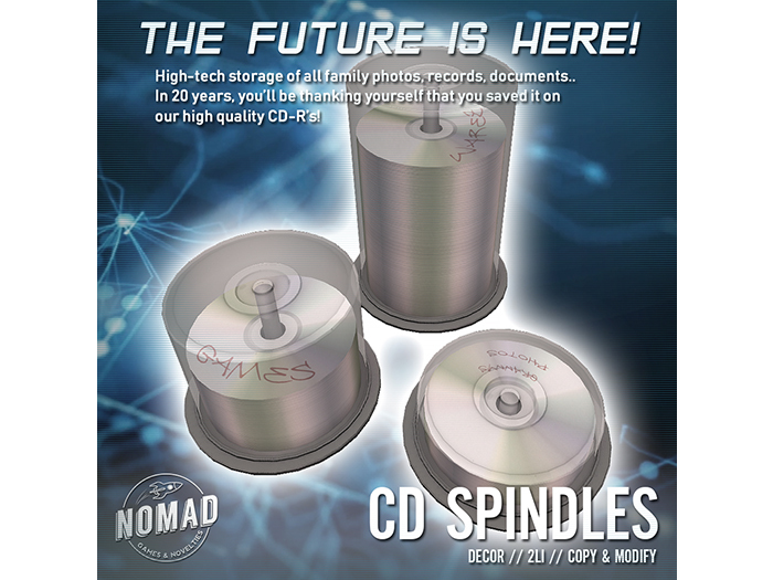 NOMAD // CD Spindles