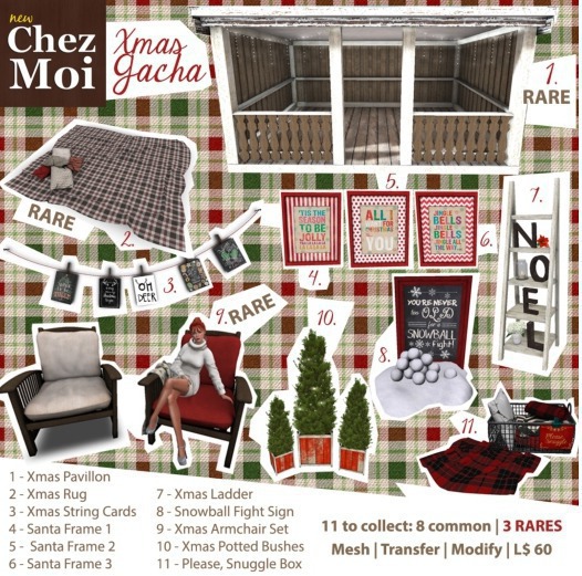 Xmas Pavillon * CHEZ MOI RARE