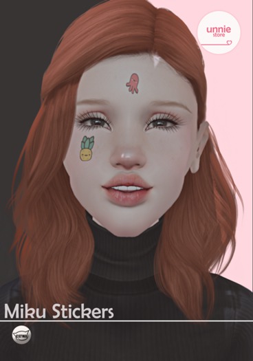 Unnie - Miku Stickers 2 GIFT
