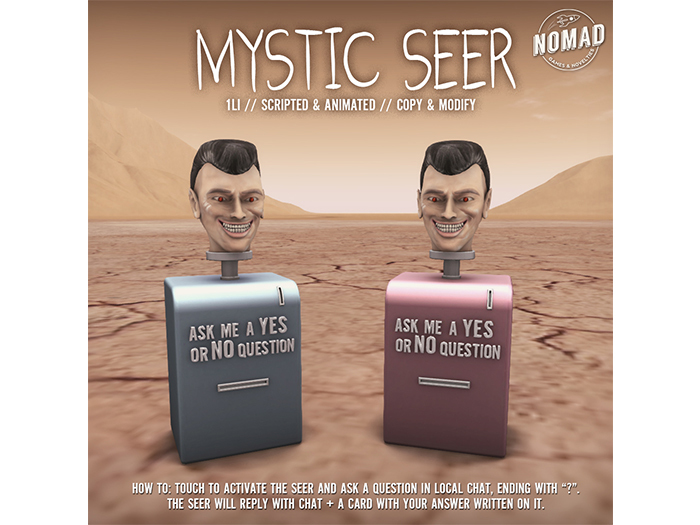 NOMAD // MYSTIC SEER (DISCOUNTED)