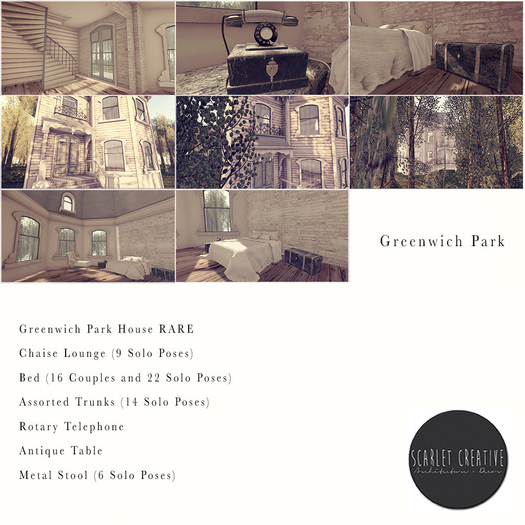 Scarlet Creative Greenwich Park House MT Boxed RARE