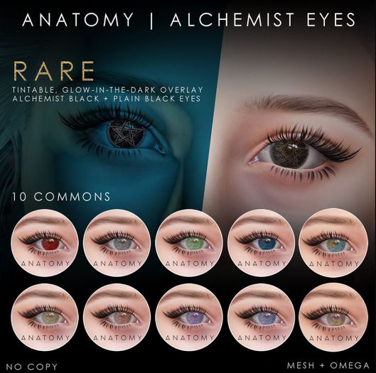 ANATOMY - ALCHEMIST EYES - COMMON - GREEN
