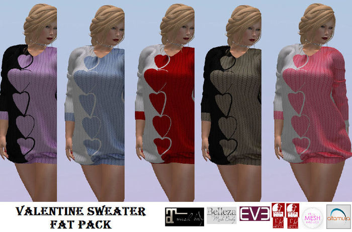 *MM* Valentine Sweater - Fat Pack