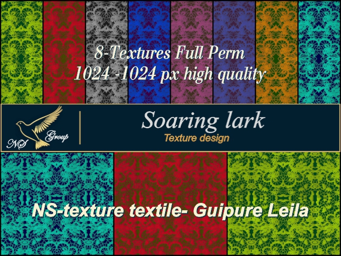 NS-texture textile Guipure Leila