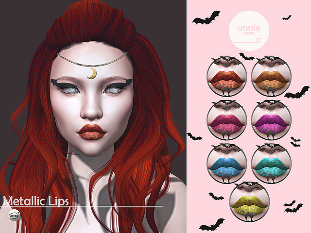 Unnie - Metallic Lips RED