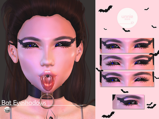 Unnie - Bat Eyeshadows (Catwa) RIGHT SIDE