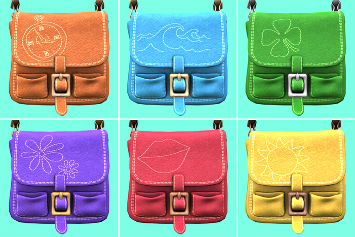 [AMH] Stitchy Outline Bag - all colors