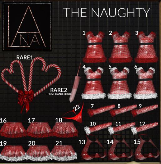 #LANA // The Naughty - 1 RARE