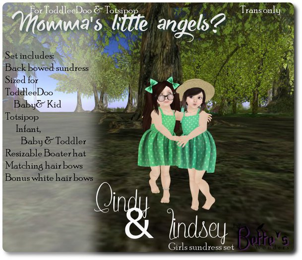 LBw Momma's perfect angels? Cindy & Lindsey {boxed]