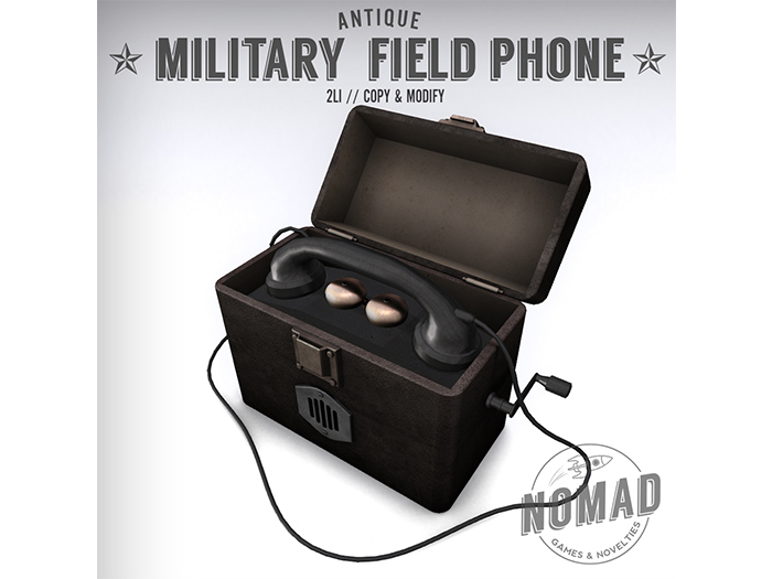 NOMAD // MILITARY FIELD PHONE