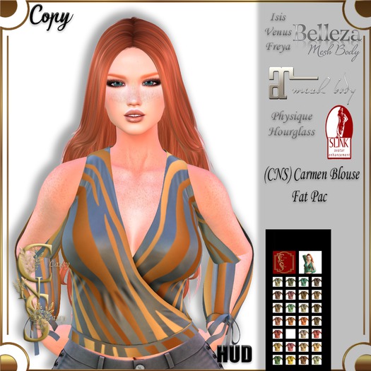 (CNS) Carmen Blouse Fat Pac