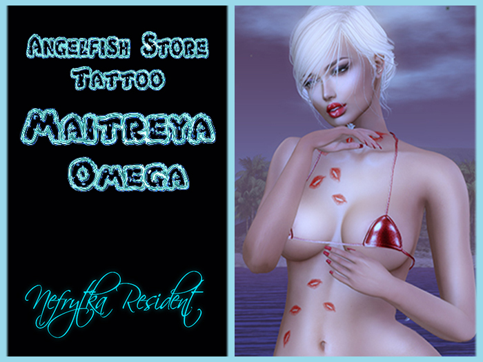 AngelFish Dana Tattoo Kisses