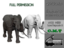 .::QUTWORLD .::Elephant 3D Mesh Model::.FP Unpack (ADD)