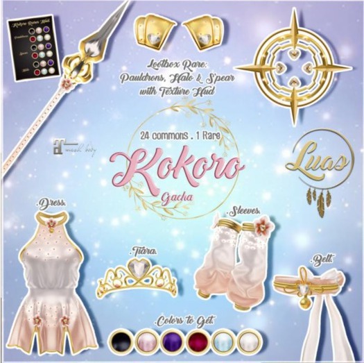 Luas Kokoro Tiara White
