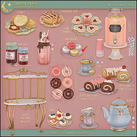 .random.Matter. - Garden Party - Macarons