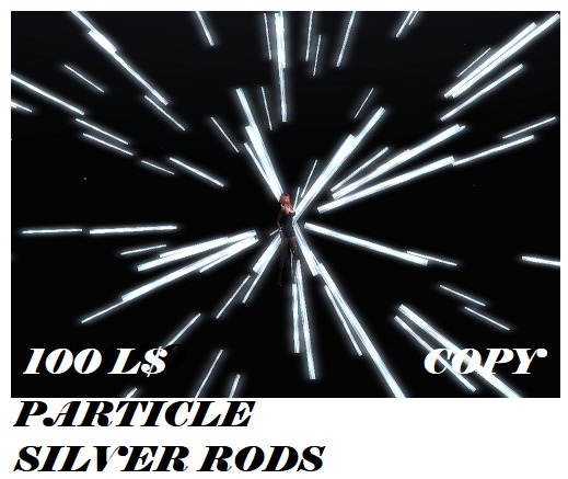 PARTICLE MAGIC silver rods