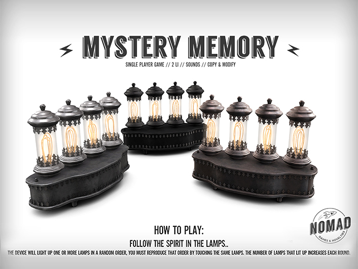 NOMAD // MYSTERY MEMORY