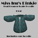 Miss ing's dinkie teal dragon scale hoodie boxed pic