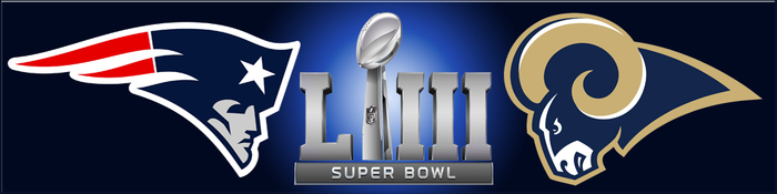 Superbowl 53 sign banner
