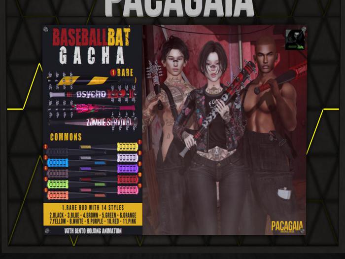 Pacagaia Original - Baseball Bat (5.GREEN) {COMMON}