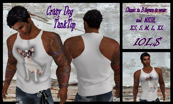 Crazy Dog TankTop / R.D.