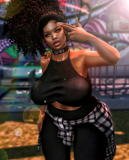 ISla *shoot me* bento pose