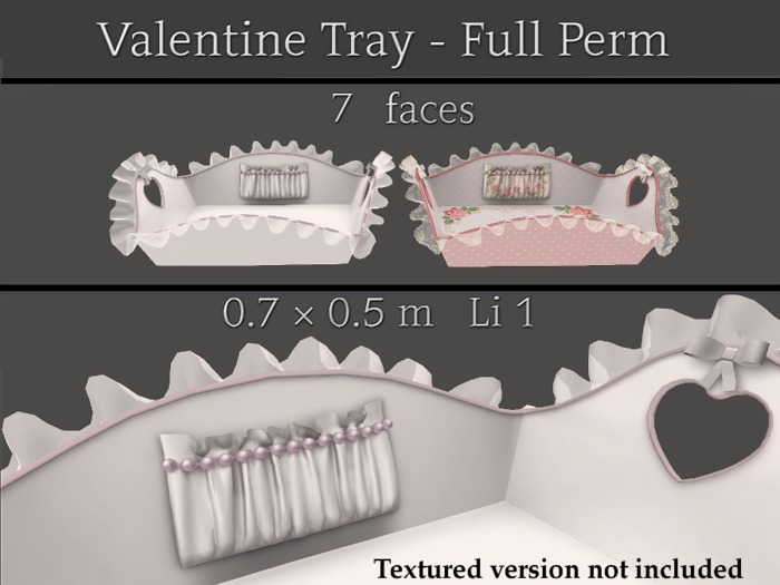 Valentine Tray - Full Perm (box)