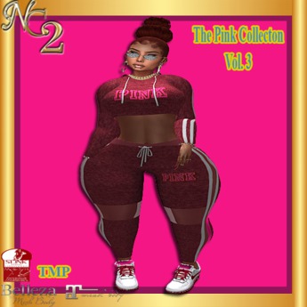 Second Life Marketplace - *NC* PINK SWEATS PINK 3 SET