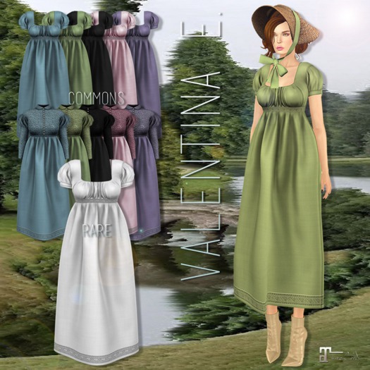 Valentina E. Jane Coat Dress Moss COMMON