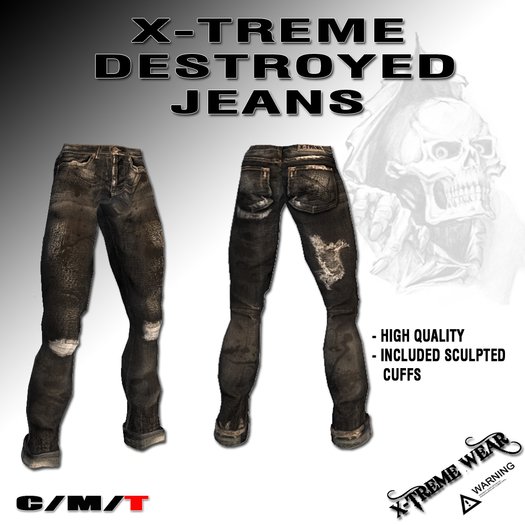 X-TREME Destroyed Jeans