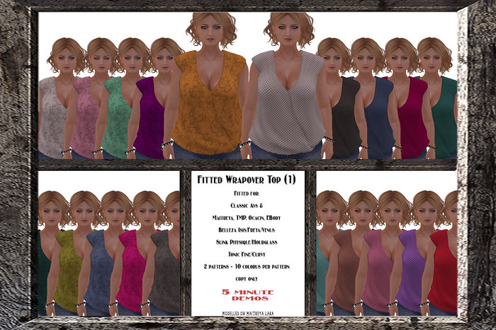 Fitted WrapOver Top DEMO