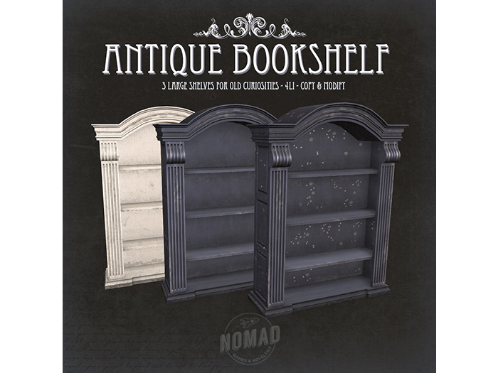 NOMAD // Antique Bookshelf