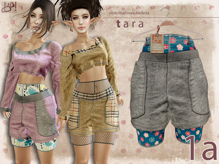 !gO! Tara shorts & leggings - 1a
