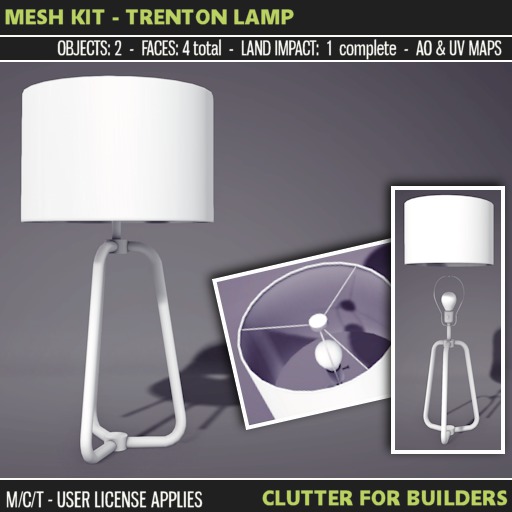 Clutter - Mesh Kit - Trenton Lamp