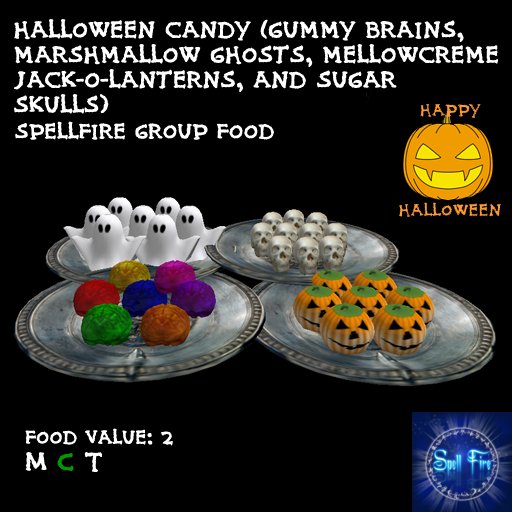 )<SF>( Halloween Candy