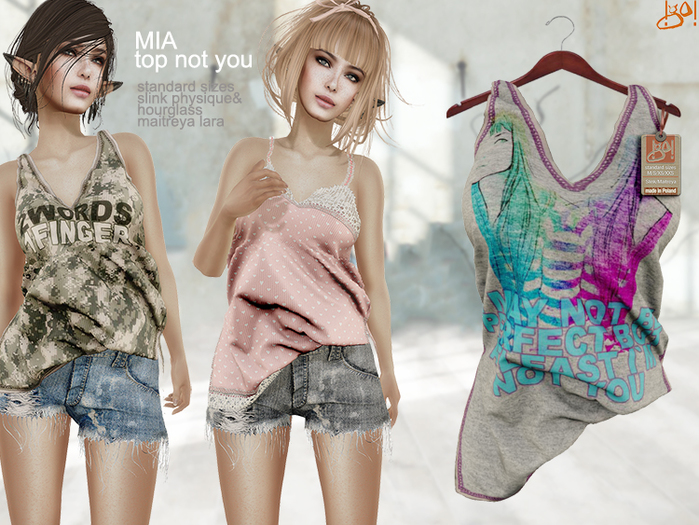 !gO! Mia top - Not You