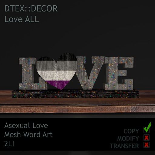 DTex::Decor - LoveALL - Asexual Love