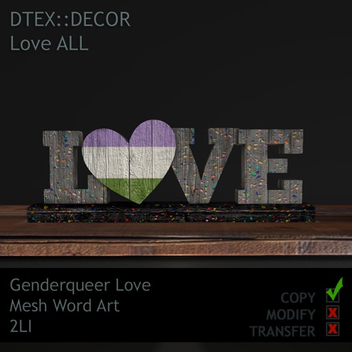 DTex::Decor - LoveALL - GenQueer Love