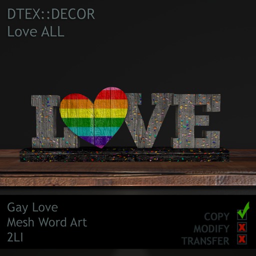 DTex::Decor - LoveALL - Gay Love