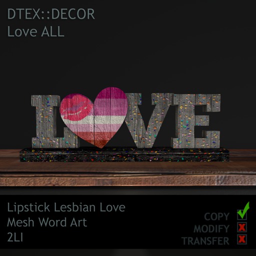 DTex::Decor - LoveALL - Lpstk Lesbian Love