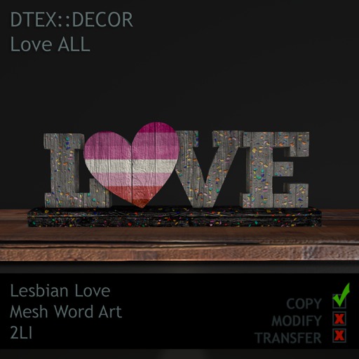 DTex::Decor - LoveALL - Lesbian Love