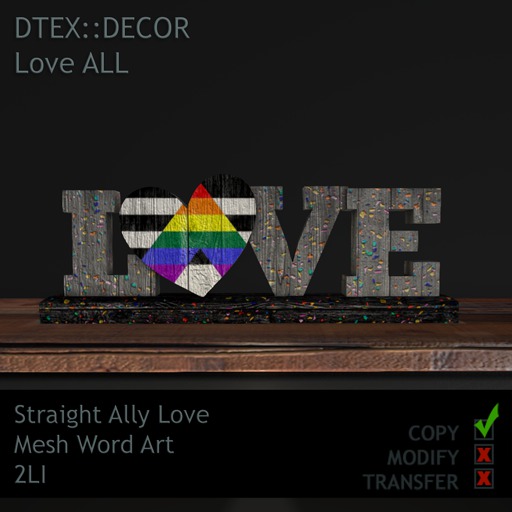 DTex::Decor - LoveALL - Strght Ally Love