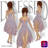 ::DBL:: Love Story Dress Lavender & Omega Appliers SALE