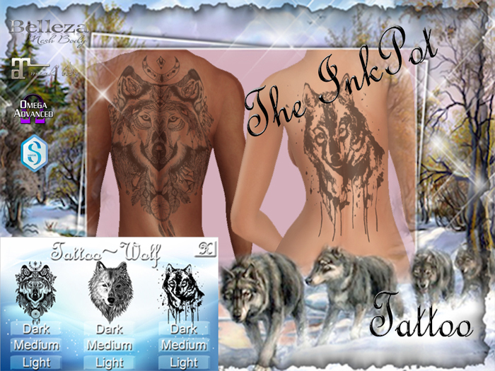 The InkPot~Wolf Tattoo