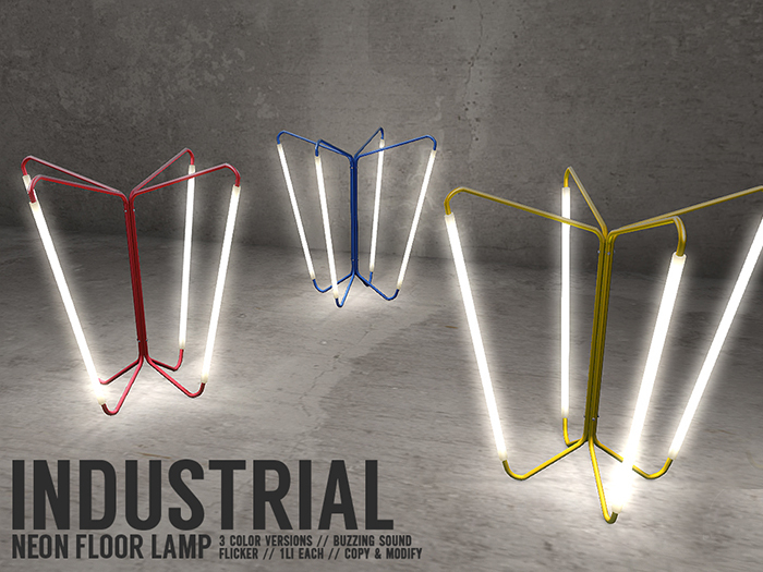 NOMAD // Neon Floor Lamps // Color