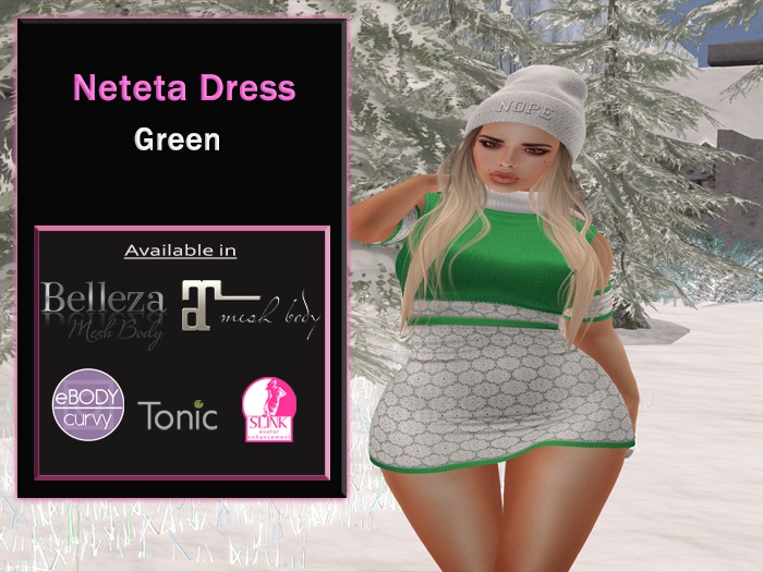 Neteta Dress Green