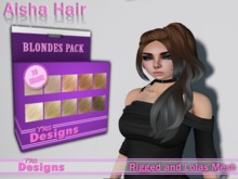 Aisha Hair With Hud Blondes