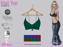 Gigi Top With Hud Cotton 1
