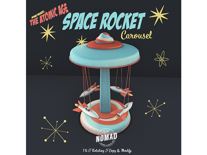 NOMAD // SPACE ROCKET CAROUSEL