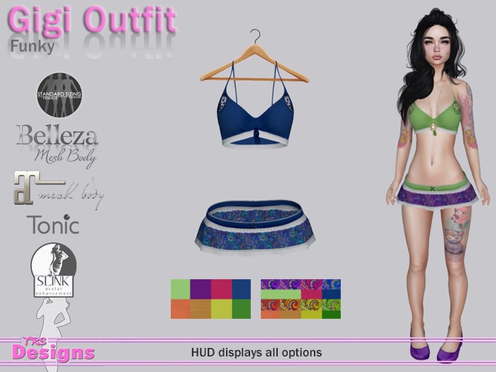 Gigi Outfit With Hud Funky